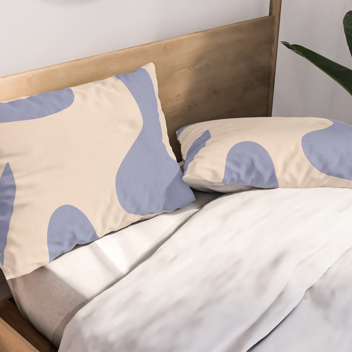 Modern Abstract Shapes 78 Pillow Sham Gallery Image 2