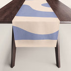 Modern Abstract Shapes 78 Table Runner Gallery Image 1