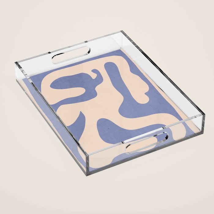 Modern Abstract Shapes 78 Acrylic Tray Gallery Image 1
