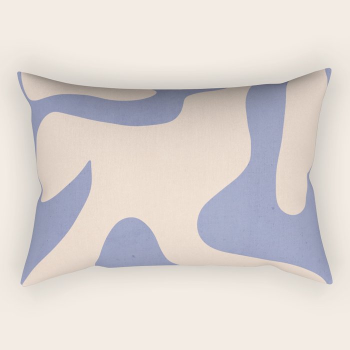 Modern Abstract Shapes 78 Rectangular Pillow Gallery Image 1