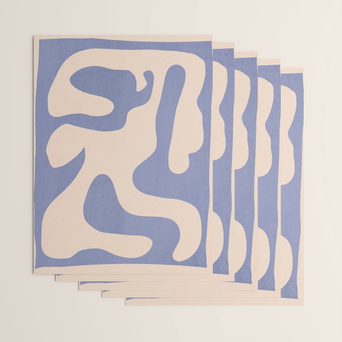 Modern Abstract Shapes 78 Wrapping Paper Gallery Image 3