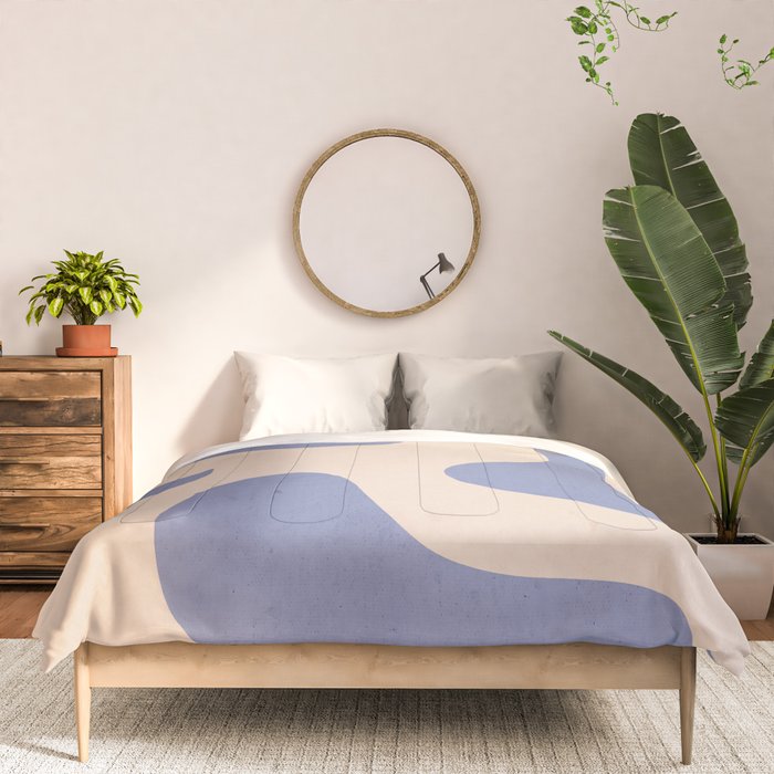 Modern Abstract Shapes 78 Comforter Gallery Image 3