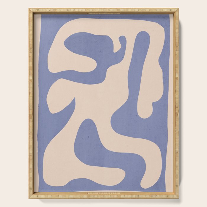 Modern Abstract Shapes 78 Serving Tray Gallery Image 1