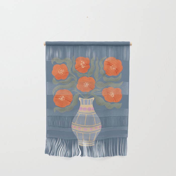 Flowers In A Vase Wall Hanging Gallery Image 1