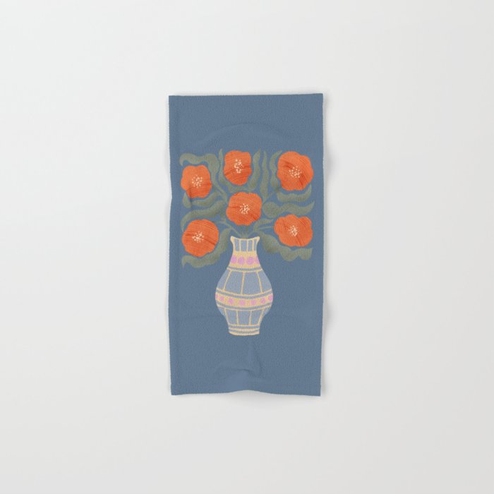 Flowers In A Vase Bath Towel Gallery Image 1