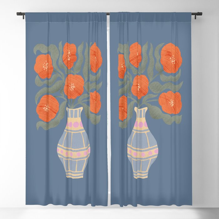Flowers In A Vase Window Curtain Gallery Image 5