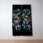 Sphinx Moth Moon Garden Window Curtain Gallery Image 3
