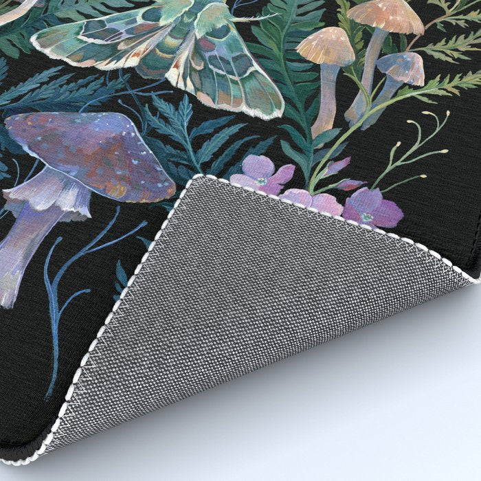 Sphinx Moth Moon Garden Rug Gallery Image 4