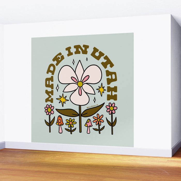 Made In Utah Wall Mural Gallery Image 2