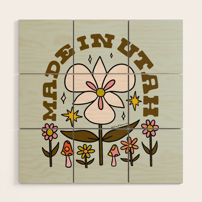Made In Utah Wood Wall Art Gallery Image 1
