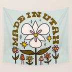 Made In Utah Wall Tapestry Gallery Image 4