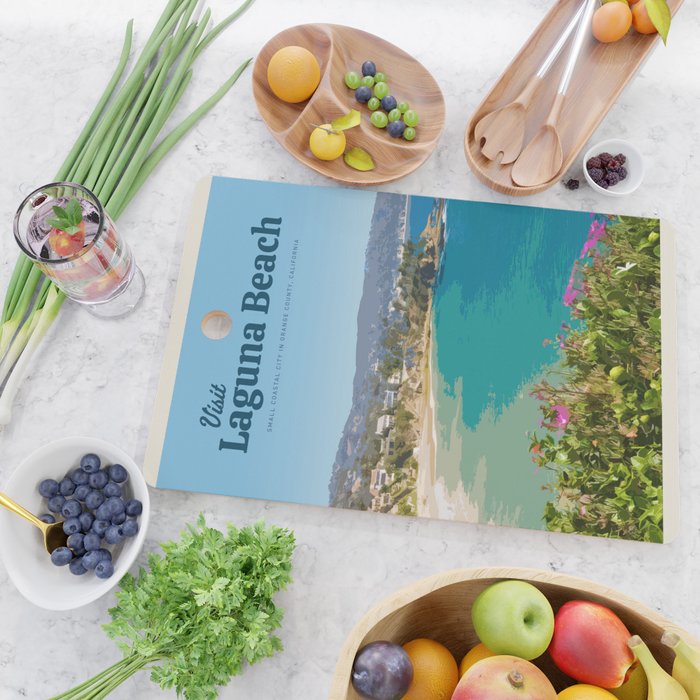 Visit Laguna Beach Cutting Board Gallery Image 2