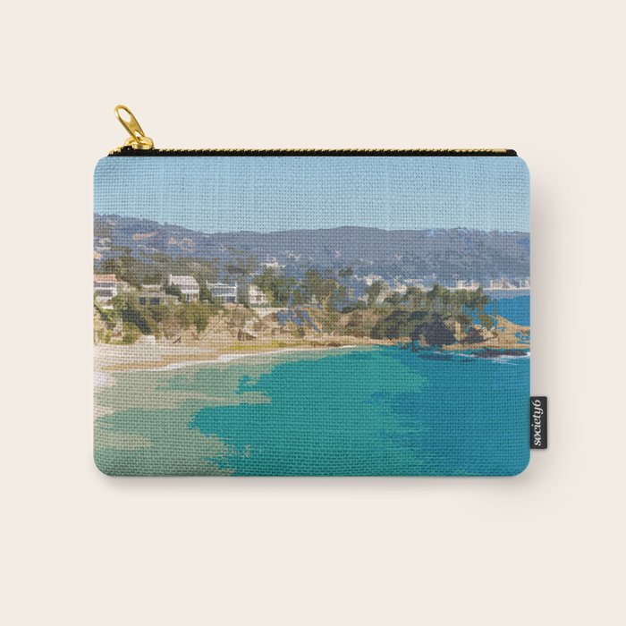 Visit Laguna Beach Carry All Pouch Gallery Image 1