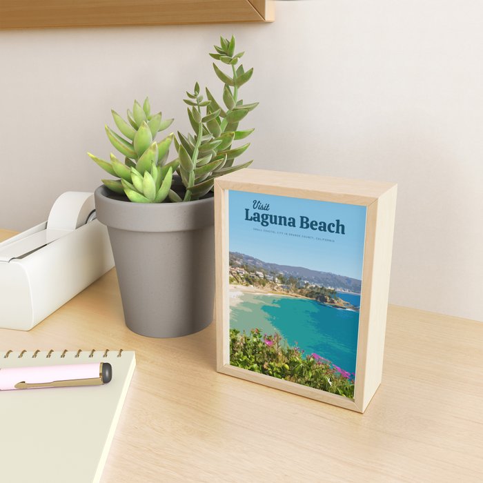 Visit Laguna Beach Mini Art Print Gallery Image 2