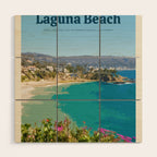 Visit Laguna Beach Wood Wall Art Gallery Image 1