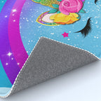 Rainbow Sparkle Unicorn Rug Gallery Image 4