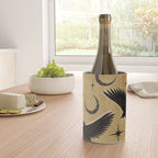 Raven with Shadow Yellow  Wine Chiller Gallery Image 4