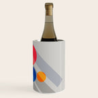 Abstract Suprematism Equilibrium Art Red Blue Yellow Wine Chiller Gallery Image 3