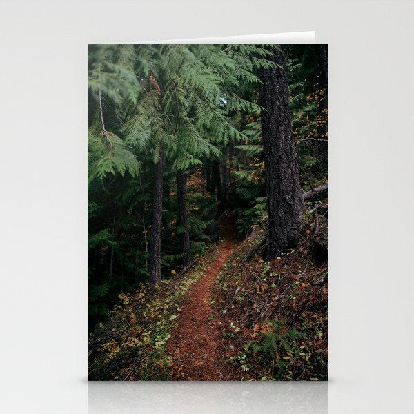 Fall Trail II Stationery Card Gallery Image 2