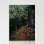Fall Trail II Stationery Card Gallery Image 2