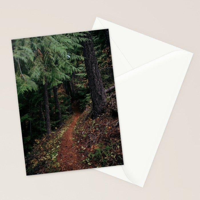 Fall Trail II Stationery Card Gallery Image 2