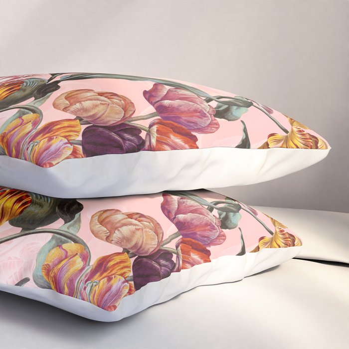 Magic Tulips Pattern III Pillow Sham Gallery Image 3