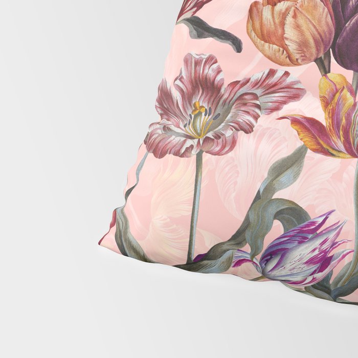 Magic Tulips Pattern III Pillow Sham Gallery Image 4