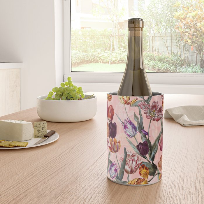 Magic Tulips Pattern III Wine Chiller Gallery Image 4