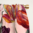 Magic Tulips Pattern III Window Curtain Gallery Image 2