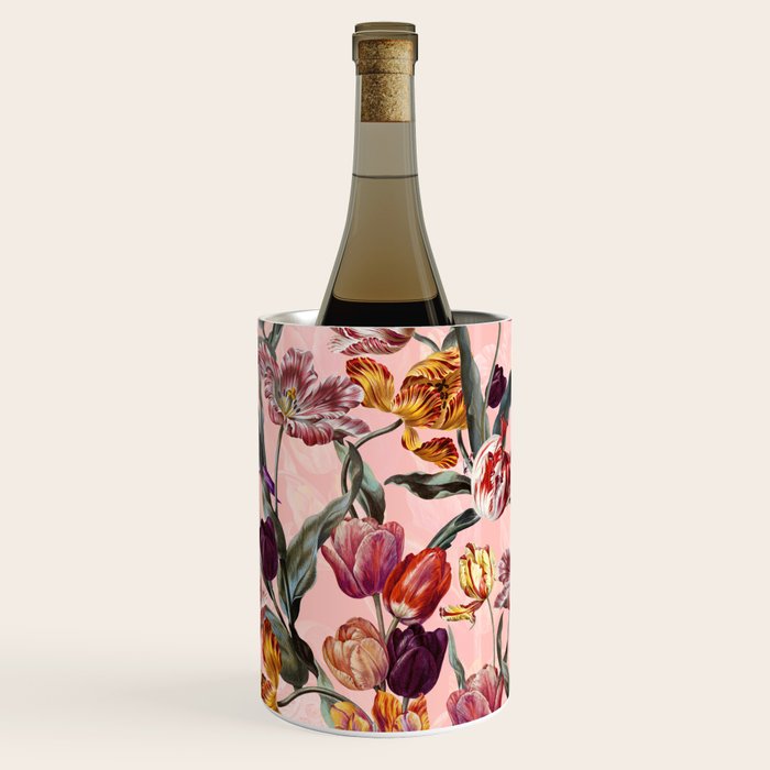 Magic Tulips Pattern III Wine Chiller Gallery Image 3