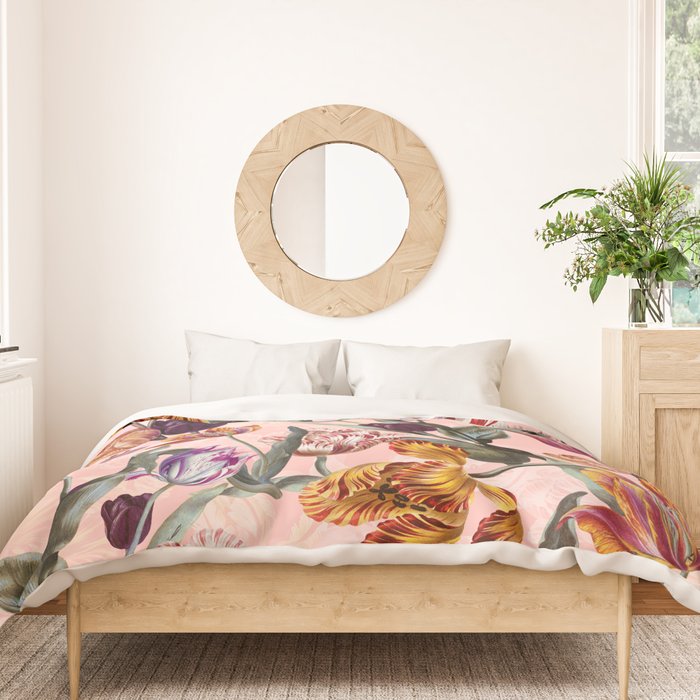 Magic Tulips Pattern III Duvet Cover Gallery Image 3
