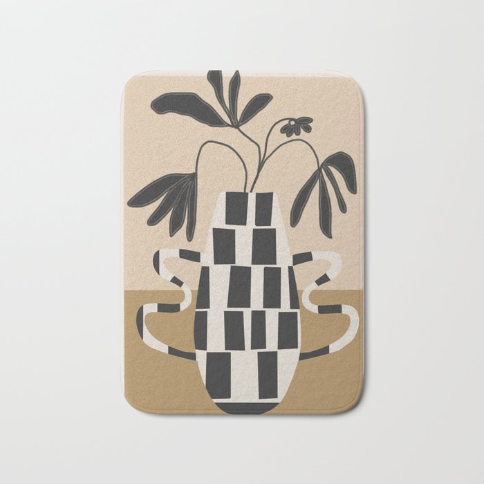 Modern Botanicals No. 2 Bath Mat Gallery Image 1