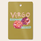 Virgo Perfection in Mustard Yellow | Zodiac Series Cutting Board Gallery Image 1