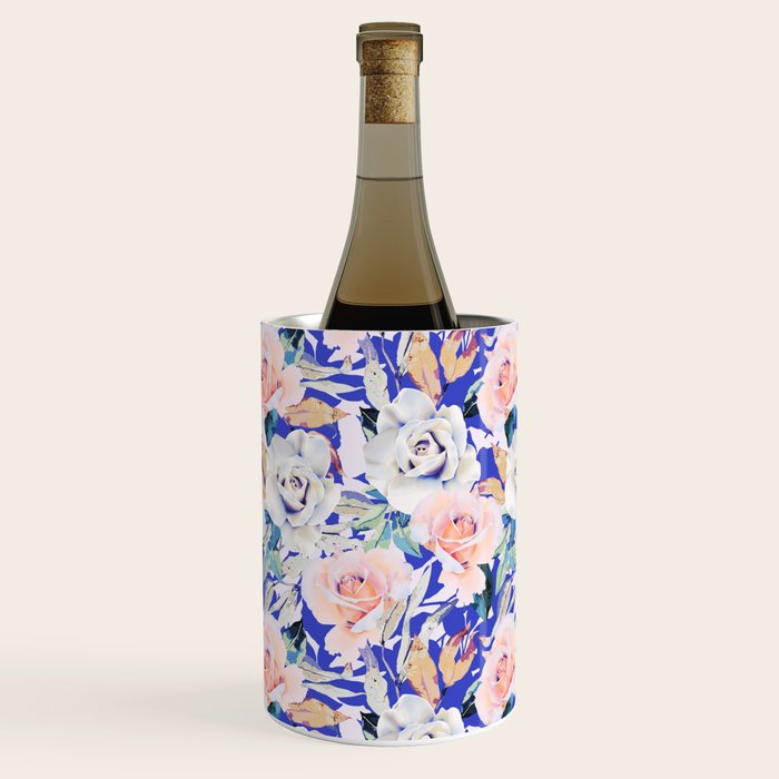 Modern Vibrant Flowery Garden B Wine Chiller Gallery Image 3