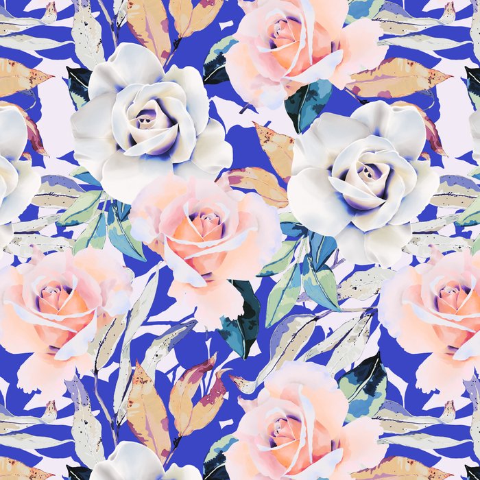 Modern Vibrant Flowery Garden B Coffee Mug Gallery Image 2