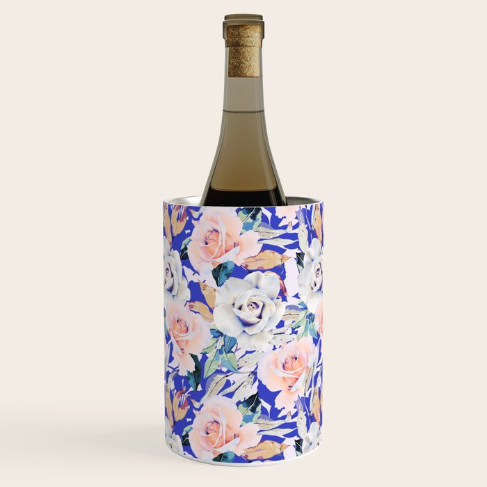 Modern Vibrant Flowery Garden B Wine Chiller Gallery Image 2