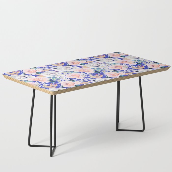 Modern Vibrant Flowery Garden B Coffee Table Gallery Image 1