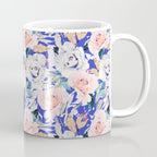 Modern Vibrant Flowery Garden B Coffee Mug Gallery Image 1