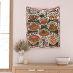 Mushrooms of Oklahoma Wall Tapestry Gallery Image 2