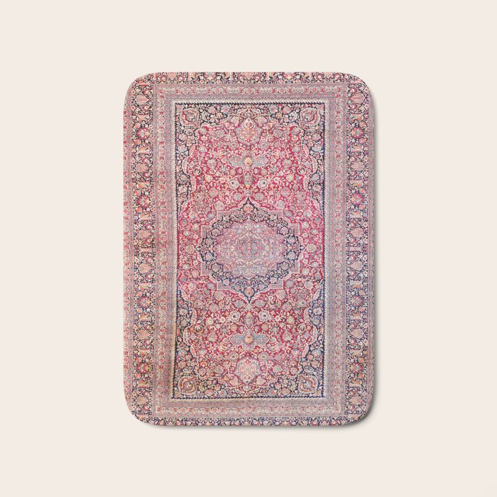 Tabriz West Central Persian Rug Print Bath Mat Gallery Image 1