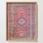 Tabriz West Central Persian Rug Print Serving Tray Gallery Image 1