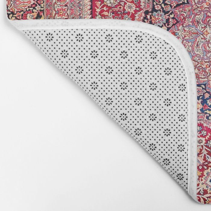 Tabriz West Central Persian Rug Print Bath Mat Gallery Image 2