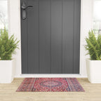 Tabriz West Central Persian Rug Print Welcome Mat Gallery Image 3