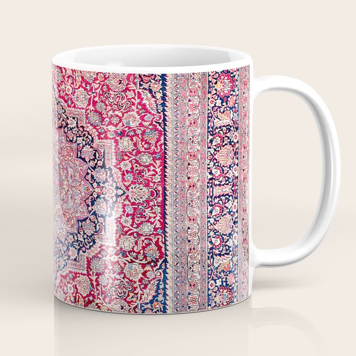 Tabriz West Central Persian Rug Print Coffee Mug Gallery Image 1
