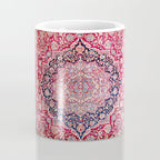 Tabriz West Central Persian Rug Print Coffee Mug Gallery Image 4