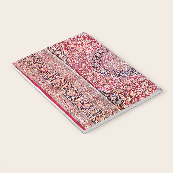 Tabriz West Central Persian Rug Print Notebook Gallery Image 3
