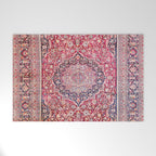 Tabriz West Central Persian Rug Print Welcome Mat Gallery Image 1
