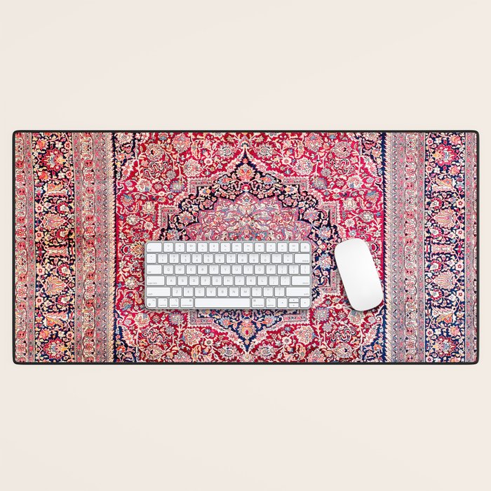 Tabriz West Central Persian Rug Print Desk Mat Gallery Image 1