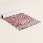 Tabriz West Central Persian Rug Print Yoga Mat Gallery Image 2