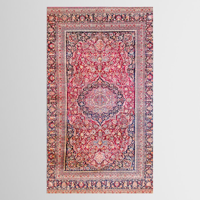 Tabriz West Central Persian Rug Print Tablecloth Gallery Image 2